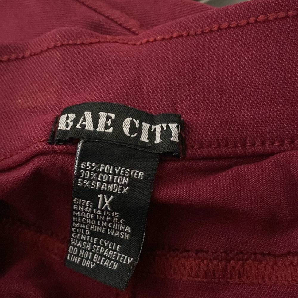 Bae City Red Jegging - Picture 6 of 6